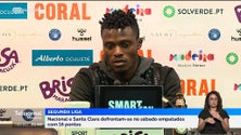 Nacional começou a preparar o jogo com o Santa Clara (vídeo)