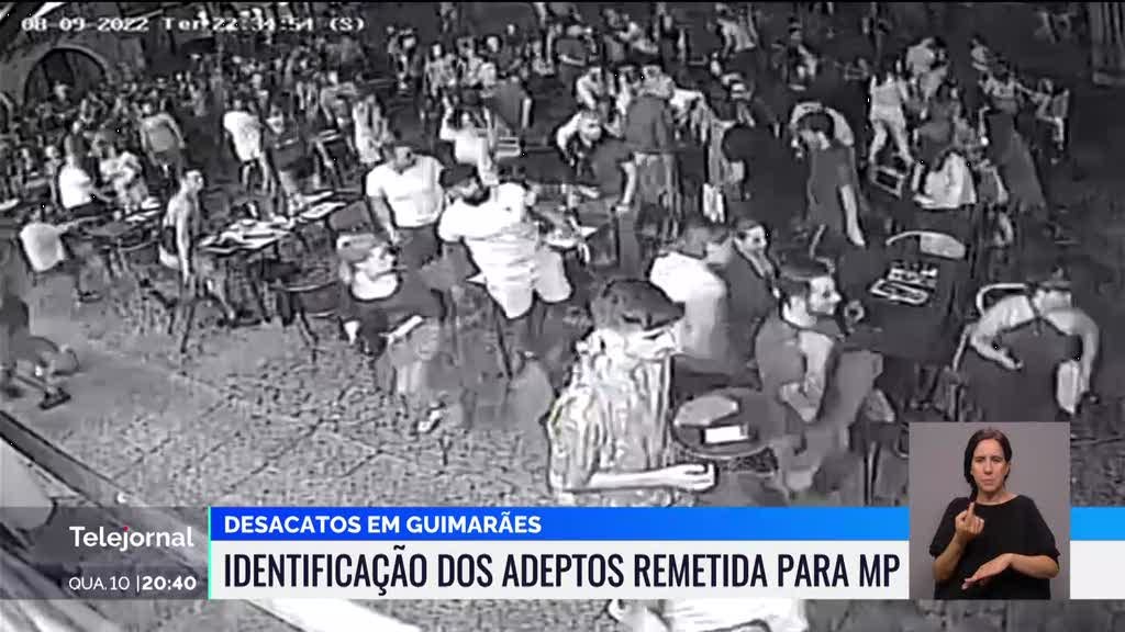Desacatos em Guimarães. Identificação dos adeptos remetida para o MP