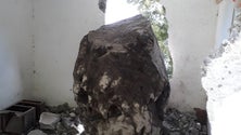 Imagem de Queda de pedra de grandes dimensões assusta turistas (vídeo)