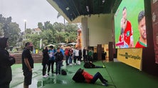 Imagem de Chuva afasta alguns adeptos do Jardim Municipal (áudio)