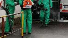 Imagem de Covid-19: Arrancou operação de desinfeção no Hospital Dr. Nélio Mendonça