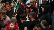 Imagem de Cinco adeptos detidos antes do dérbi entre Sporting e Benfica