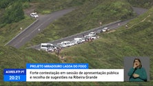 Construção de miradouro na Lagoa do Fogo gera contestação [Vídeo]