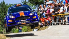 Bruno Magalhães no Rali Vinho Madeira de Ford Fiesta R5