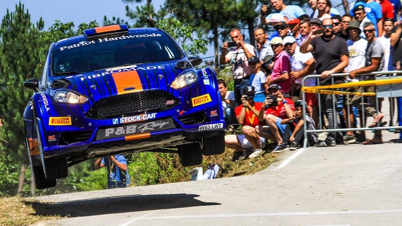 Imagem de Bruno Magalhães no Rali Vinho Madeira de Ford Fiesta R5