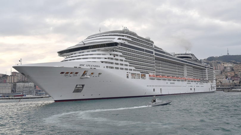 Imagem de MSC Splendida chega ao Funchal este domingo