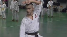 Imagem de João Casimiro medalha de bronze no Campeonato da Europa de cadetes