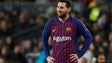 Lionel Messi não comparece aos exames à Covid-19 no FC Barcelona