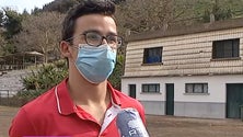 Imagem de Atleta Diogo Freitas congratulado (vídeo)
