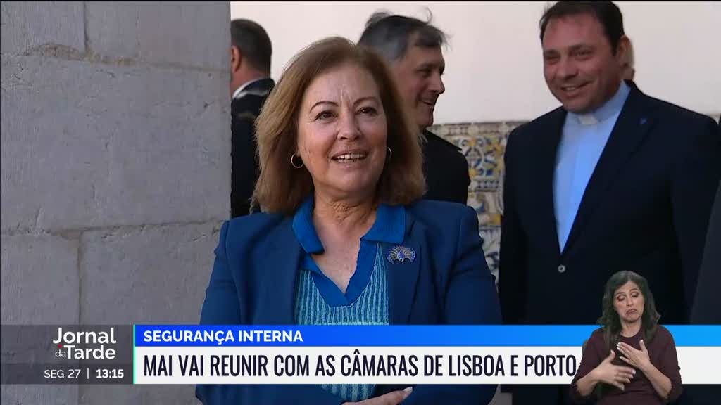 Segurança interna. MAI vai reunir com as Câmaras de Lisboa e Porto