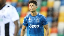 Imagem de Juventus de Ronaldo perde com Udinese e adia conquista do título