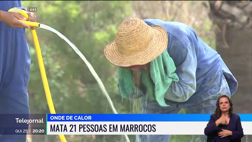 Onda de calor mata 21 pessoas em Marrocos