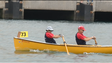 Regata de canoas tradicionais (vídeo)