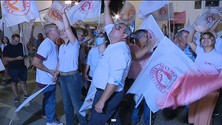 Imagem de Célia e Teles reforçam votação (vídeo)