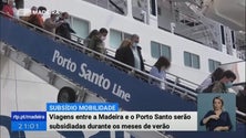 Imagem de Governo vai gastar 2,2 milhões de euros para subsidiar viagens entre Madeira e Porto Santo (Vídeo)