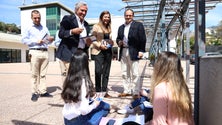 Imagem de Margarida Pocinho dedicou o primeiro dia de campanha às áreas da investigação