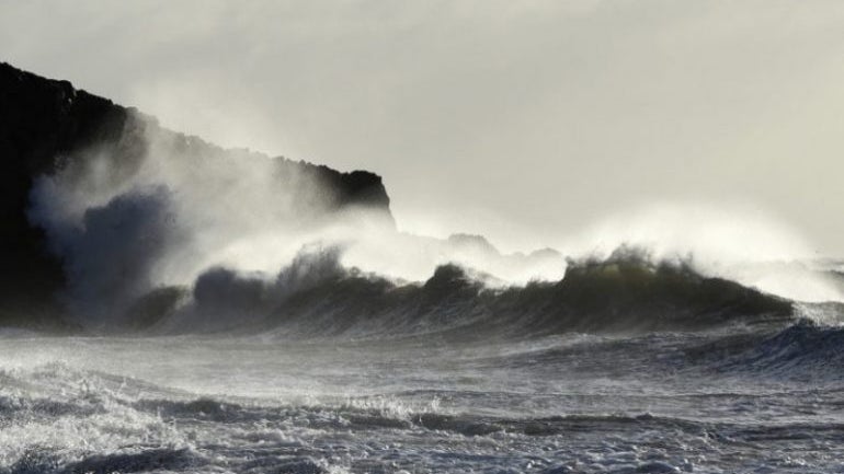Imagem de Capitania alerta para a agitação marítima e vento forte