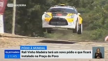 Imagem de Rali Vinho Madeira com novo pódio à mundial na Praça do Povo
