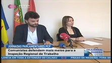 Imagem de Jornadas parlamentares do PCP (Vídeo)