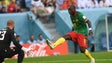 Aboubakar empurra Camarões para o empate com a Sérvia