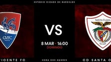 Imagem de Santa Clara defronta o Gil Vicente, este domingo (Vídeo)