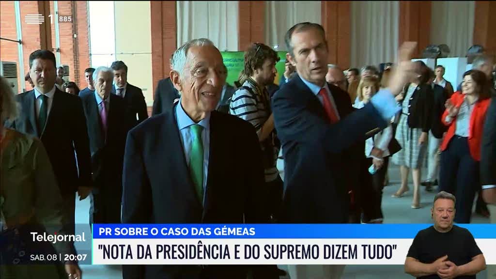 Presidente não quer dizer mais nada sobre o caso das gémea