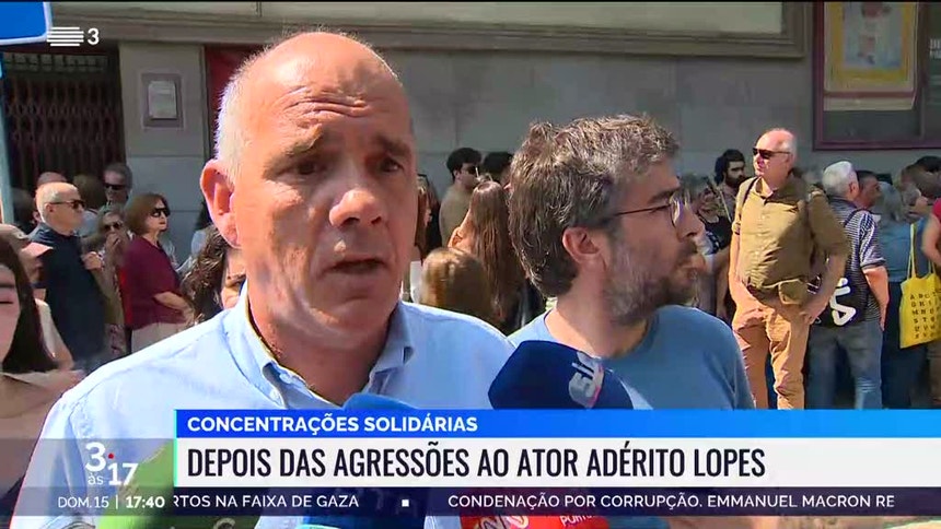 Political Leaders at Protest