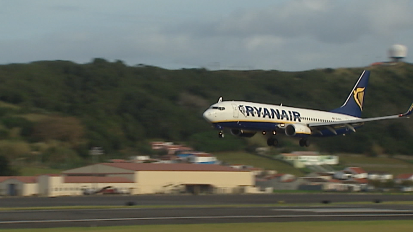 Imagem de Operação da Ryanair nos Açores pode estar comprometida