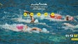 Evento de natação com cinco provas (áudio)