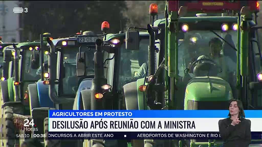 Agricultores desiludidos após reunião com ministra