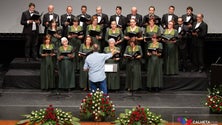 Imagem de Maestro Victor Costa homenageado pelo Grupo Coral do Arco da Calheta