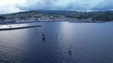 Imagem de Regata Les Sables: Veleiros começam a chegar à Marina da Horta
