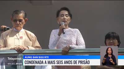 Prémio Nobel da Paz Aung San Su Ki foi condenada a mais seis anos de prisão