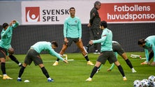 Imagem de Ronaldo continua em dúvida para jogo na Suécia