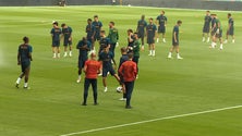 Imagem de Portugal joga com o Luxemburgo com Ramos a titular (vídeo)