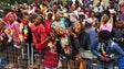 Centenas de pessoas assistiram à Festa da Flor na África do Sul