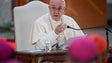 Imagem de Papa Francisco pede fim da «vergonhosa» guerra e apoio aos refugiados