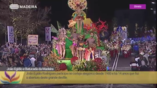 Imagem de Carnaval. João Egídio e Batucada da Madeira abrem o cortejo (Vídeo)