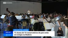 Imagem de 72 alunos na Madeira (vídeo)