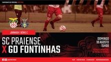 Imagem de Praiense-Fontinhas jogam domingo para o Campeonato de Portugal [Vídeo]