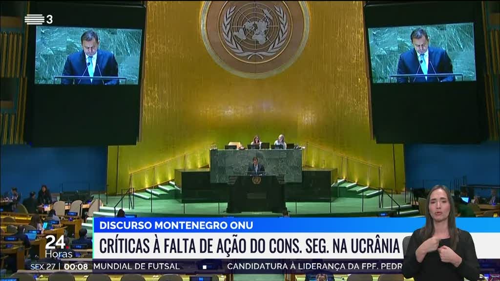 Portugal defende um processo de reforma do Conselho de Segurança da ONU