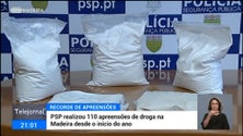 Imagem de 2022 está a bater o recorde de apreensões de droga (vídeo)