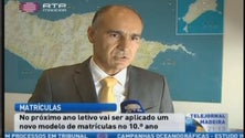 Novo modelo de matrículas no 10º ano (Vídeo)