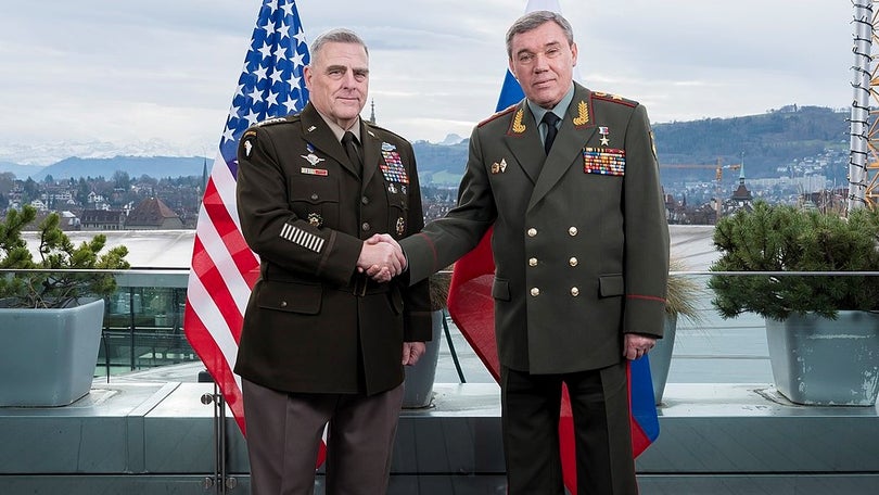 Imagem de Estado-Maior dos EUA e da Rússia falam pela primeira vez desde início da guerra