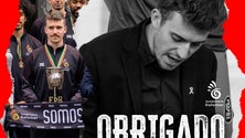 Imagem de Dinis Amaral de saída do Galomar