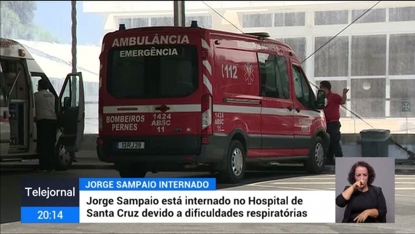 Estado de saúde de Jorge Sampaio está “estável”