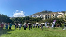 Muitos madeirenses exercítam nos Jardins do Lido (vídeo)