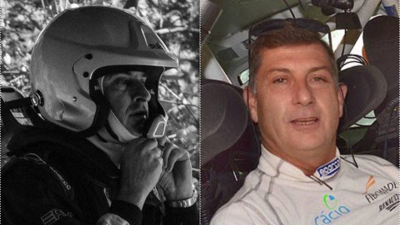Imagem de Nuno Rodrigues da Silva com Gil Freitas no Rali de Castelo Branco