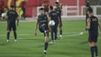 Imagem de Nuno Mendes e Otávio falham treino de Portugal