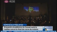 Concerto da orquestra académica do conservatório (Vídeo)